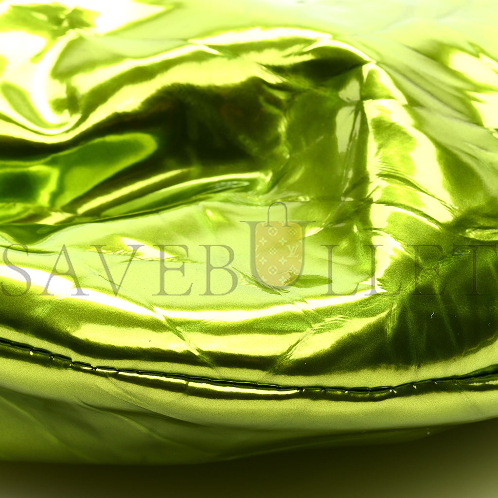 BOTTEGA VENETA METALLIC CRUSHED CALFSKIN MINI JODIE CHLOROPHYLL (25*14*3cm) BOTTEGA VENETA METALLIC CRUSHED CALFSKIN MINI JODIE CHLOROPHYLL (25*14*3cm)
