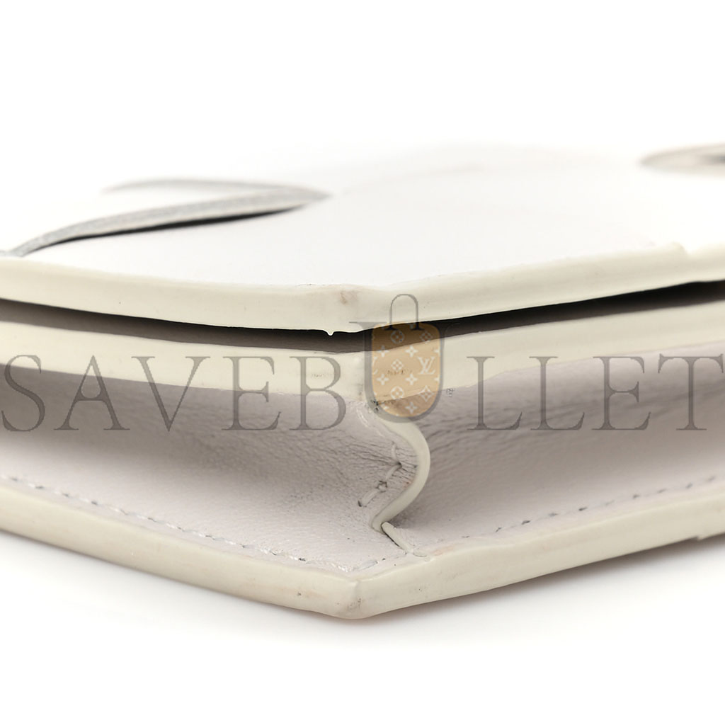 BOTTEGA VENETA NAPPA MAXI INTRECCIATO CARD HOLDER WALLET WHITE (12*8*3cm) BOTTEGA VENETA NAPPA MAXI INTRECCIATO CARD HOLDER WALLET WHITE (12*8*3cm)