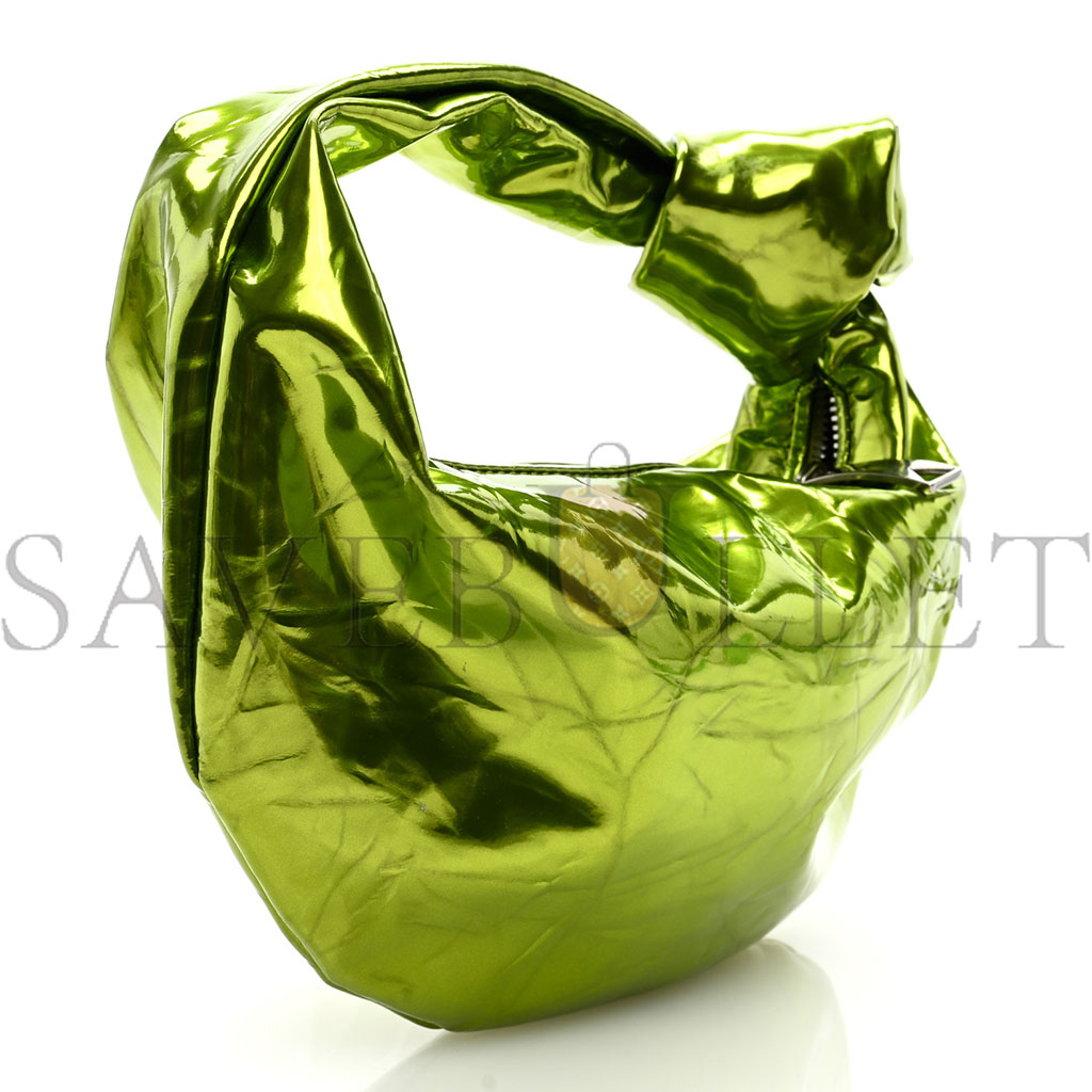 BOTTEGA VENETA METALLIC CRUSHED CALFSKIN MINI JODIE CHLOROPHYLL (26*13*5cm) BOTTEGA VENETA METALLIC CRUSHED CALFSKIN MINI JODIE CHLOROPHYLL (26*13*5cm)