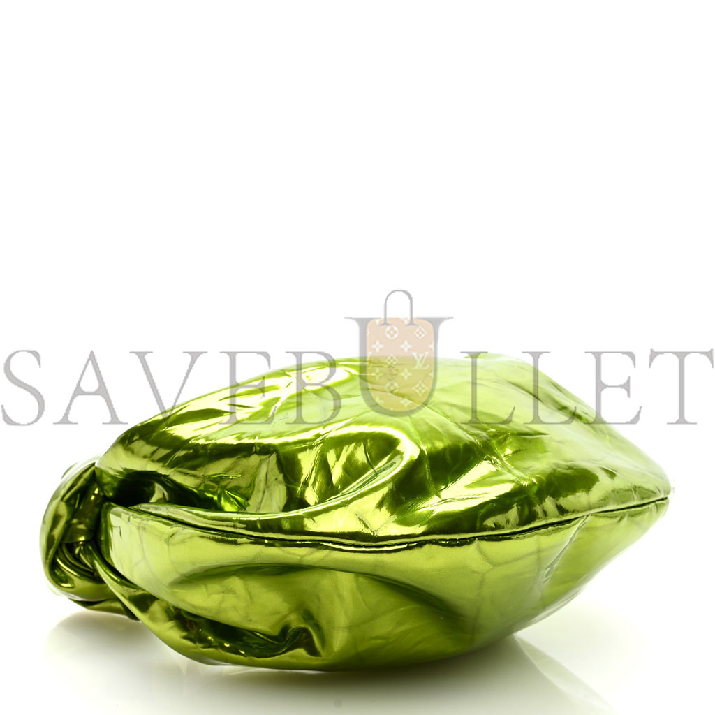 BOTTEGA VENETA METALLIC CRUSHED CALFSKIN MINI JODIE CHLOROPHYLL (26*13*5cm) BOTTEGA VENETA METALLIC CRUSHED CALFSKIN MINI JODIE CHLOROPHYLL (26*13*5cm)