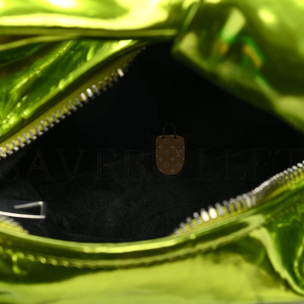 BOTTEGA VENETA METALLIC CRUSHED CALFSKIN MINI JODIE CHLOROPHYLL (26*13*5cm) BOTTEGA VENETA METALLIC CRUSHED CALFSKIN MINI JODIE CHLOROPHYLL (26*13*5cm)