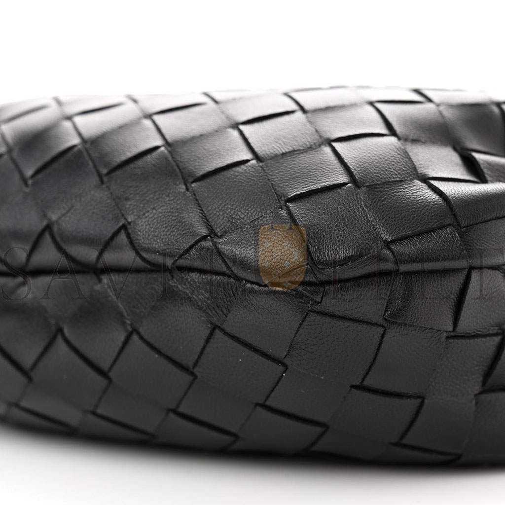 BOTTEGA VENETA NAPPA INTRECCIATO MINI JODIE BLACK (21*14*3cm) BOTTEGA VENETA NAPPA INTRECCIATO MINI JODIE BLACK (21*14*3cm)