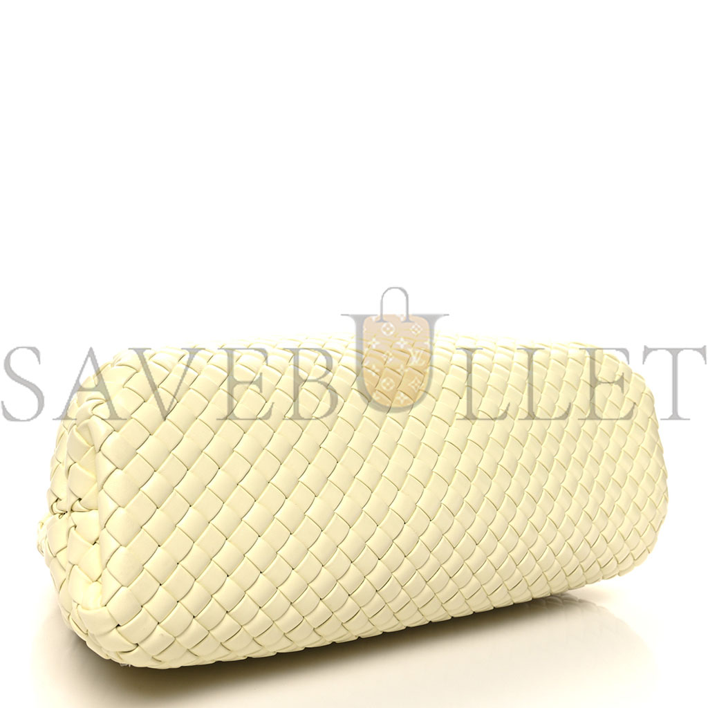 BOTTEGA VENETA NAPPA INTRECCIATO SMALL PADDED THE HANDLE TOTE ZEST WASHED (30*20*10cm) BOTTEGA VENETA NAPPA INTRECCIATO SMALL PADDED THE HANDLE TOTE ZEST WASHED (30*20*10cm)