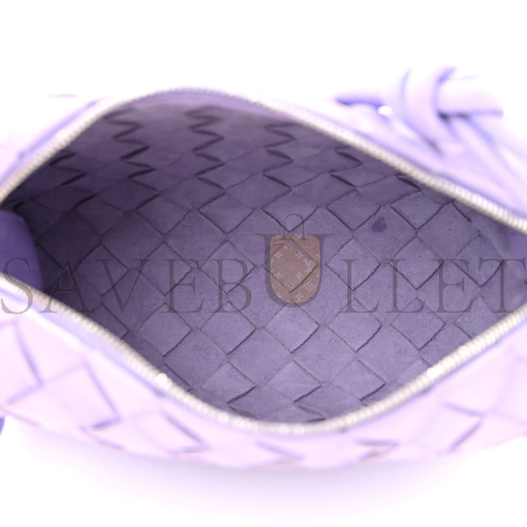 BOTTEGA VENETA NAPPA INTRECCIATO MINI LOOP CAMERA BAG WISTERIA (18*11*8cm) BOTTEGA VENETA NAPPA INTRECCIATO MINI LOOP CAMERA BAG WISTERIA (18*11*8cm)