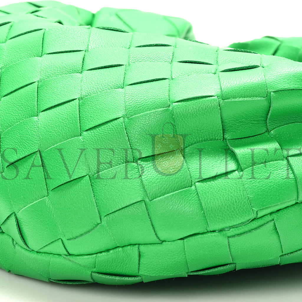 BOTTEGA VENETA NAPPA INTRECCIATO MINI JODIE PARAKEET (25*17*8cm) BOTTEGA VENETA NAPPA INTRECCIATO MINI JODIE PARAKEET (25*17*8cm)