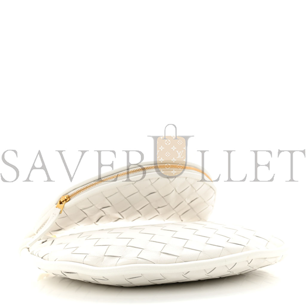 BOTTEGA VENETA NAPPA INTRECCIATO SMALL GEMELLI WHITE (27*22cm) BOTTEGA VENETA NAPPA INTRECCIATO SMALL GEMELLI WHITE (27*22cm)