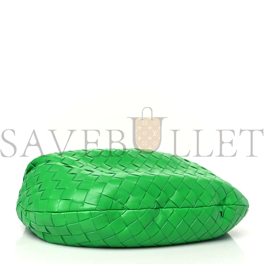 BOTTEGA VENETA NAPPA INTRECCIATO TEEN JODIE HOBO PARAKEET (38*27*8cm) BOTTEGA VENETA NAPPA INTRECCIATO TEEN JODIE HOBO PARAKEET (38*27*8cm)