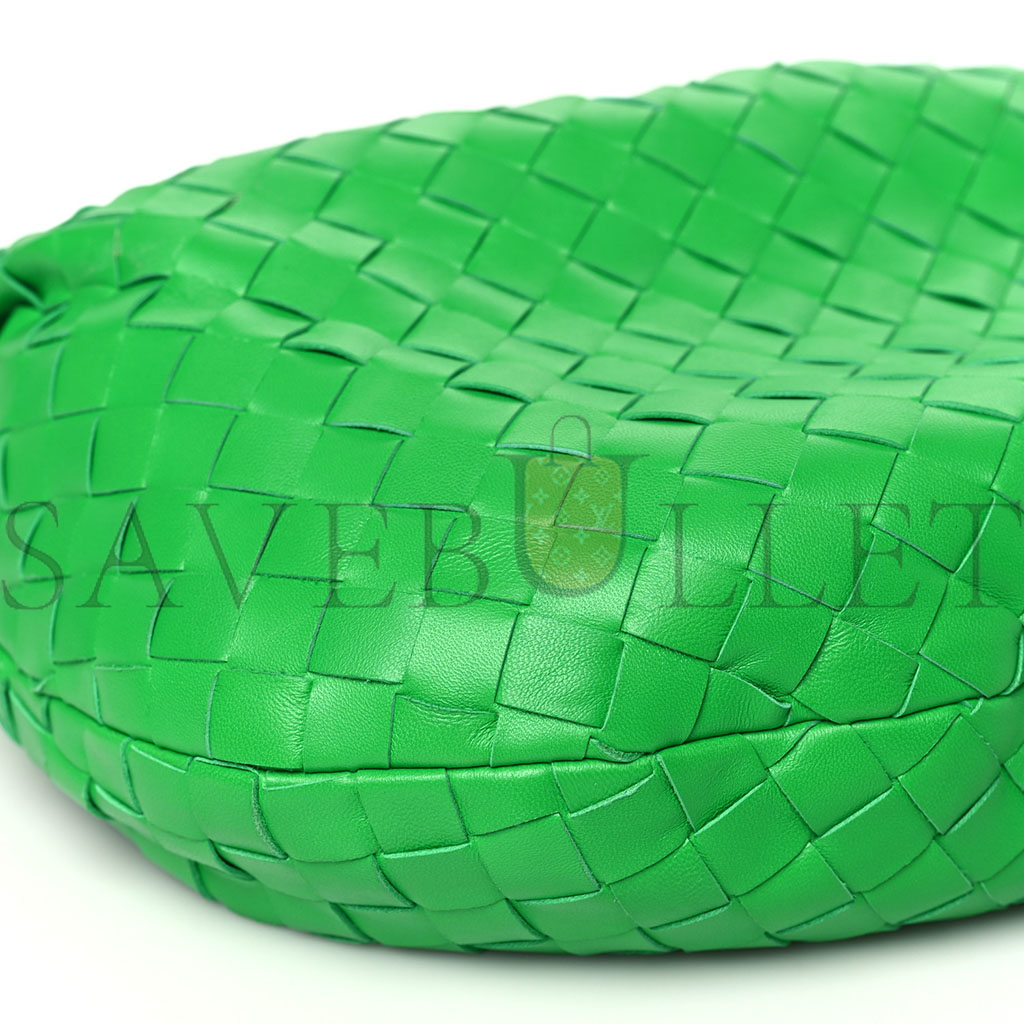 BOTTEGA VENETA NAPPA INTRECCIATO TEEN JODIE HOBO PARAKEET (38*27*8cm) BOTTEGA VENETA NAPPA INTRECCIATO TEEN JODIE HOBO PARAKEET (38*27*8cm)