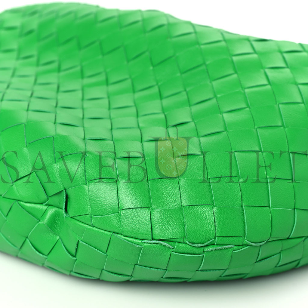 BOTTEGA VENETA NAPPA INTRECCIATO TEEN JODIE HOBO PARAKEET (38*27*8cm) BOTTEGA VENETA NAPPA INTRECCIATO TEEN JODIE HOBO PARAKEET (38*27*8cm)