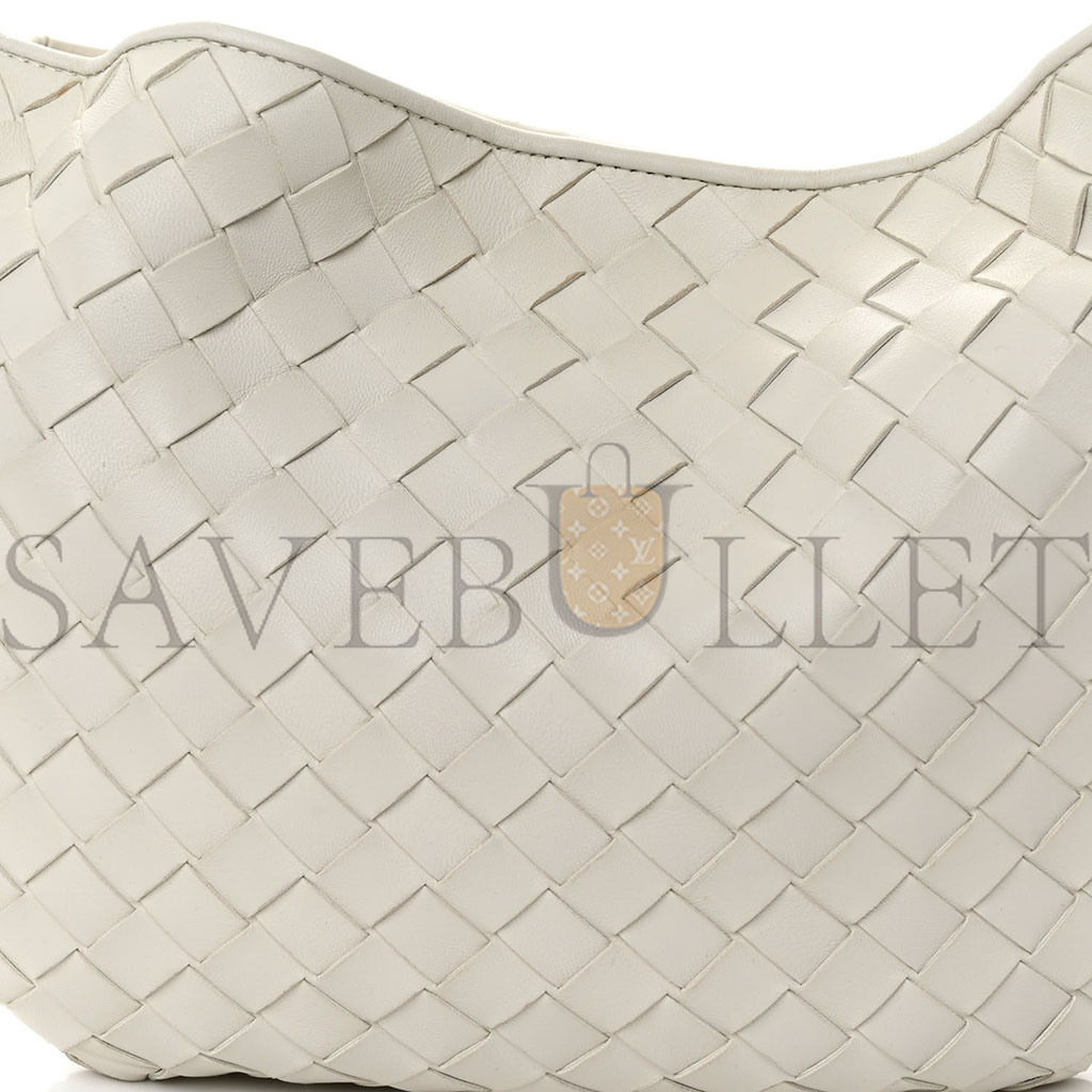 BOTTEGA VENETA NAPPA INTRECCIATO SARDINE BAG CHALK (36*23*3cm) BOTTEGA VENETA NAPPA INTRECCIATO SARDINE BAG CHALK (36*23*3cm)