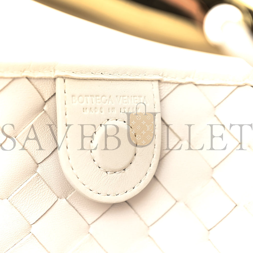 BOTTEGA VENETA NAPPA INTRECCIATO SARDINE BAG CHALK (36*23*3cm) BOTTEGA VENETA NAPPA INTRECCIATO SARDINE BAG CHALK (36*23*3cm)