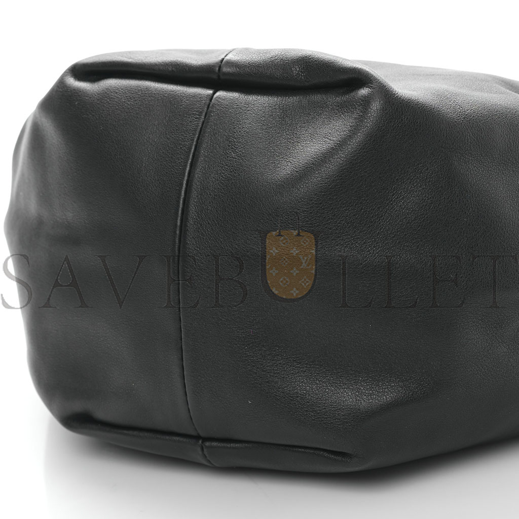 BOTTEGA VENETA NAPPA MINI DOUBLE KNOT BAG BLACK (32*18*13cm) BOTTEGA VENETA NAPPA MINI DOUBLE KNOT BAG BLACK (32*18*13cm)