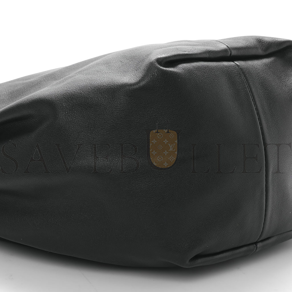 BOTTEGA VENETA NAPPA MINI DOUBLE KNOT BAG BLACK (32*18*13cm) BOTTEGA VENETA NAPPA MINI DOUBLE KNOT BAG BLACK (32*18*13cm)