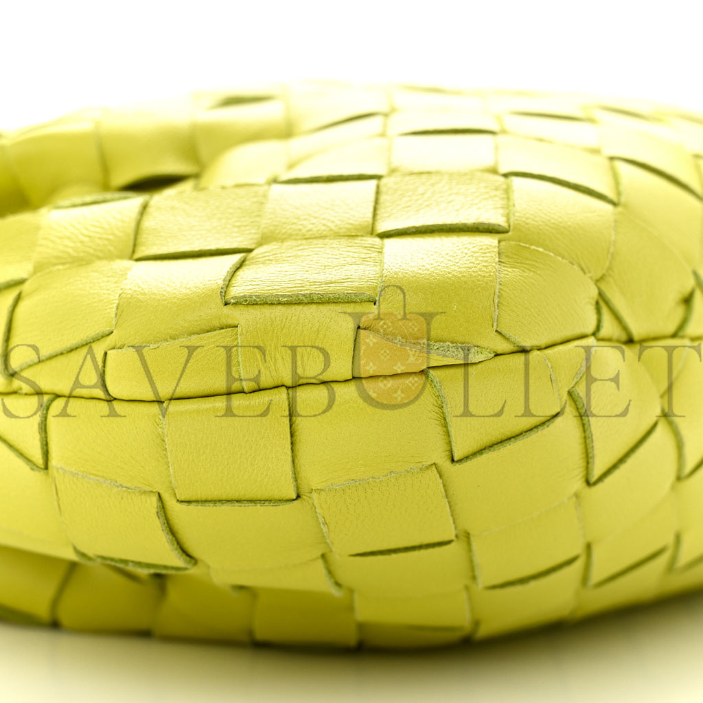 BOTTEGA VENETA NAPPA INTRECCIATO MINI JODIE KIWI (27*14*8cm) BOTTEGA VENETA NAPPA INTRECCIATO MINI JODIE KIWI (27*14*8cm)