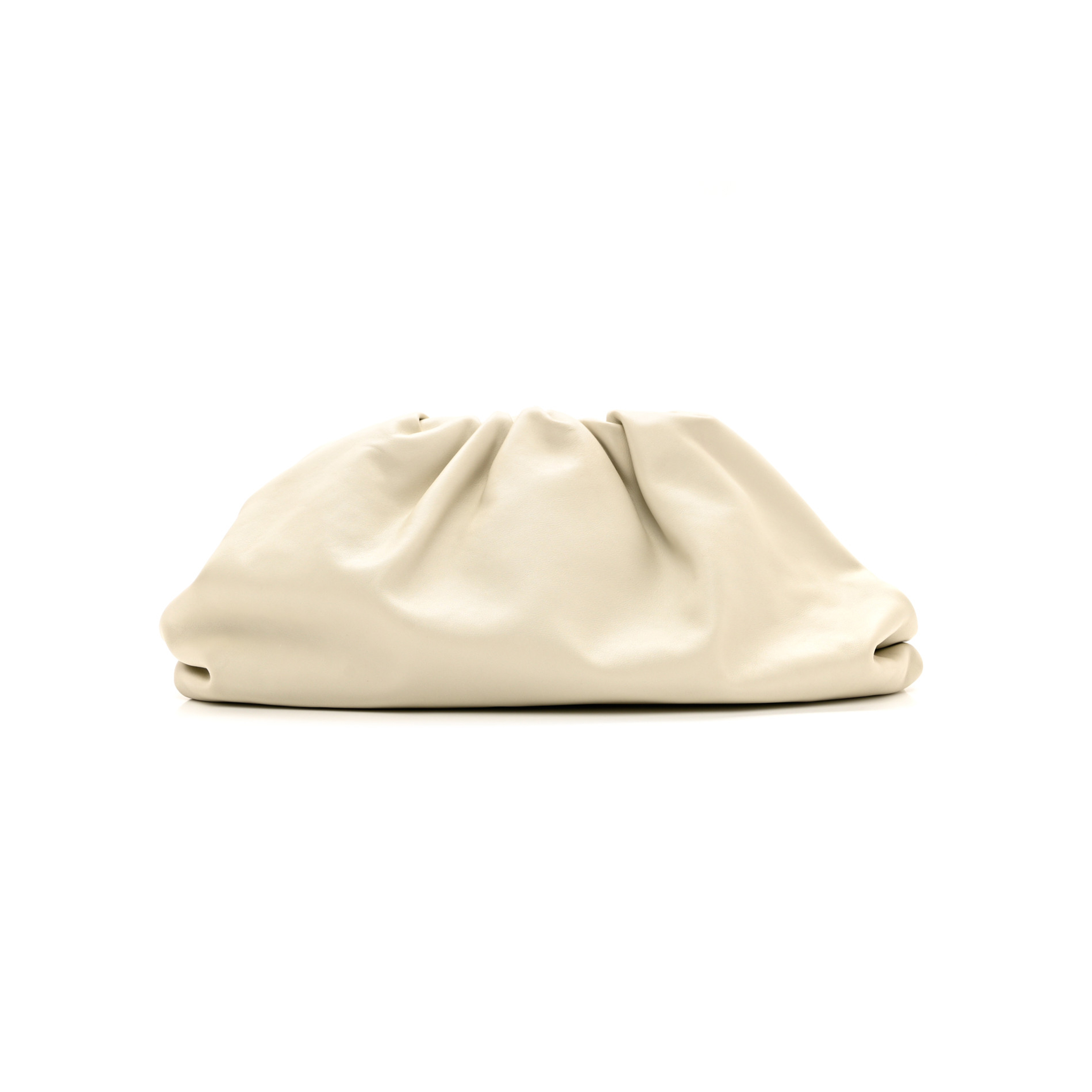 BOTTEGA VENETA SMOOTH BUTTER CALF THE POUCH OVERSIZED CLUTCH MIST (39*23*8cm)