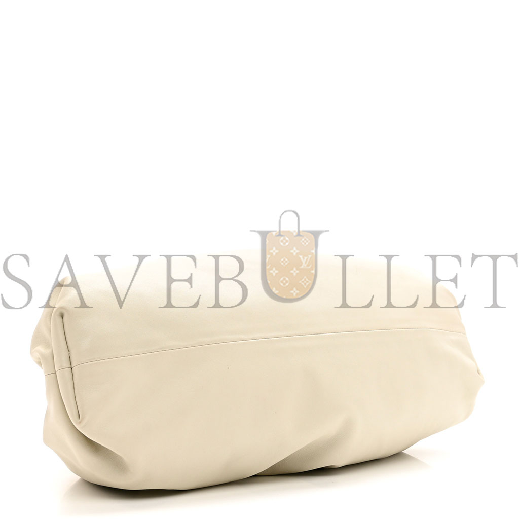 BOTTEGA VENETA SMOOTH BUTTER CALF THE POUCH OVERSIZED CLUTCH MIST (39*23*8cm) BOTTEGA VENETA SMOOTH BUTTER CALF THE POUCH OVERSIZED CLUTCH MIST (39*23*8cm)