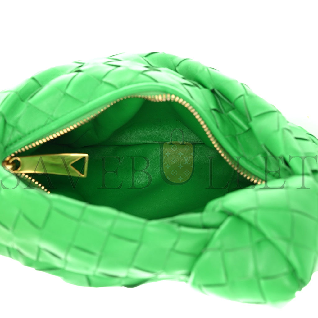 BOTTEGA VENETA NAPPA INTRECCIATO MINI JODIE PARAKEET (25*11*6cm) BOTTEGA VENETA NAPPA INTRECCIATO MINI JODIE PARAKEET (25*11*6cm)