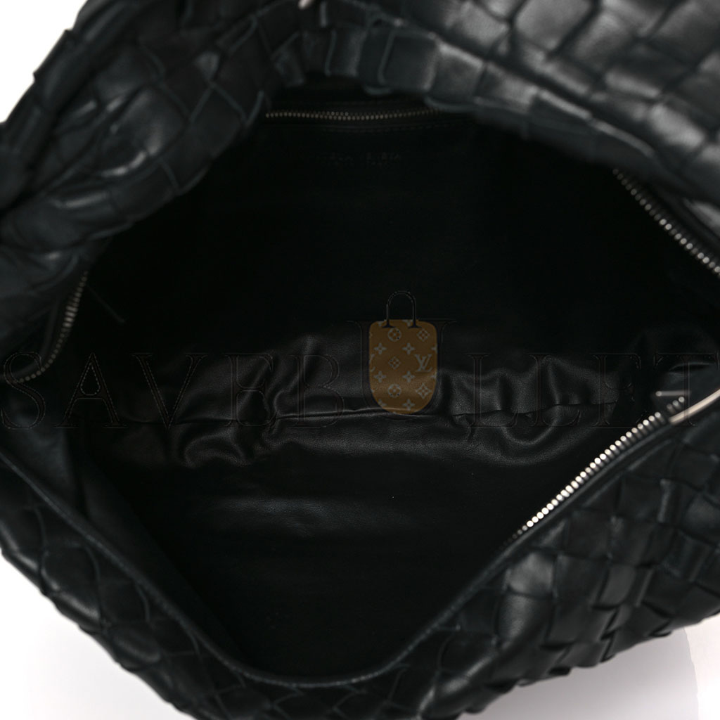 BOTTEGA VENETA NAPPA INTRECCIATO SMALL JODIE BLACK (41*32*13cm) BOTTEGA VENETA NAPPA INTRECCIATO SMALL JODIE BLACK (41*32*13cm)