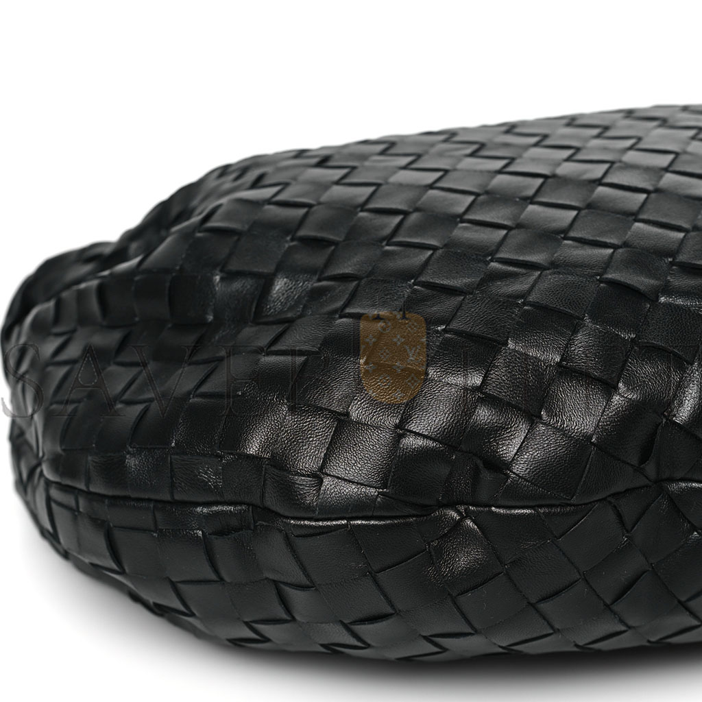 BOTTEGA VENETA NAPPA INTRECCIATO SMALL JODIE BLACK (41*32*13cm) BOTTEGA VENETA NAPPA INTRECCIATO SMALL JODIE BLACK (41*32*13cm)