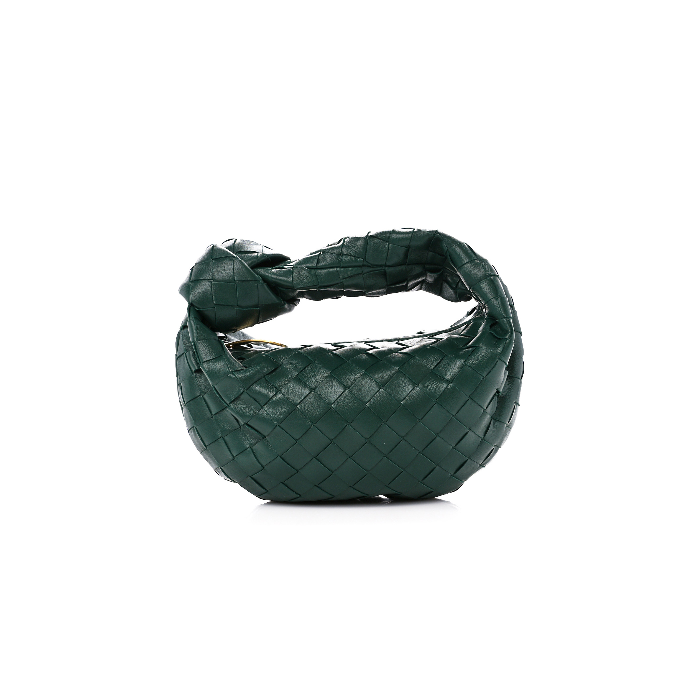 BOTTEGA VENETA NAPPA INTRECCIATO MINI JODIE RAINTREE (23*15*9cm) BOTTEGA VENETA NAPPA INTRECCIATO MINI JODIE RAINTREE (23*15*9cm)