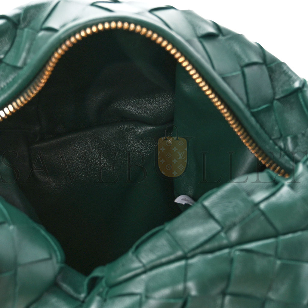 BOTTEGA VENETA NAPPA INTRECCIATO MINI JODIE RAINTREE (23*15*9cm) BOTTEGA VENETA NAPPA INTRECCIATO MINI JODIE RAINTREE (23*15*9cm)