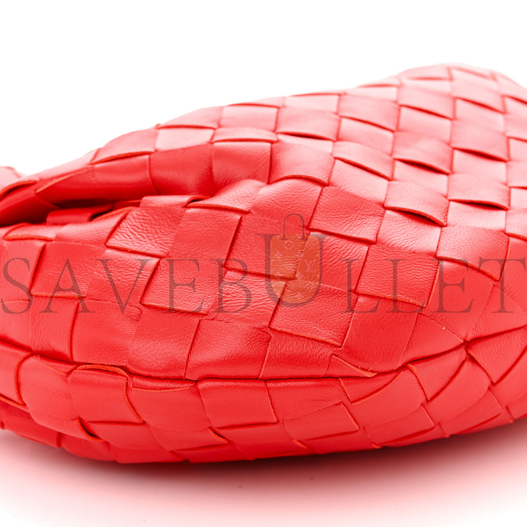 BOTTEGA VENETA NAPPA INTRECCIATO MINI JODIE REDSTONE (24*13*8cm) BOTTEGA VENETA NAPPA INTRECCIATO MINI JODIE REDSTONE (24*13*8cm)