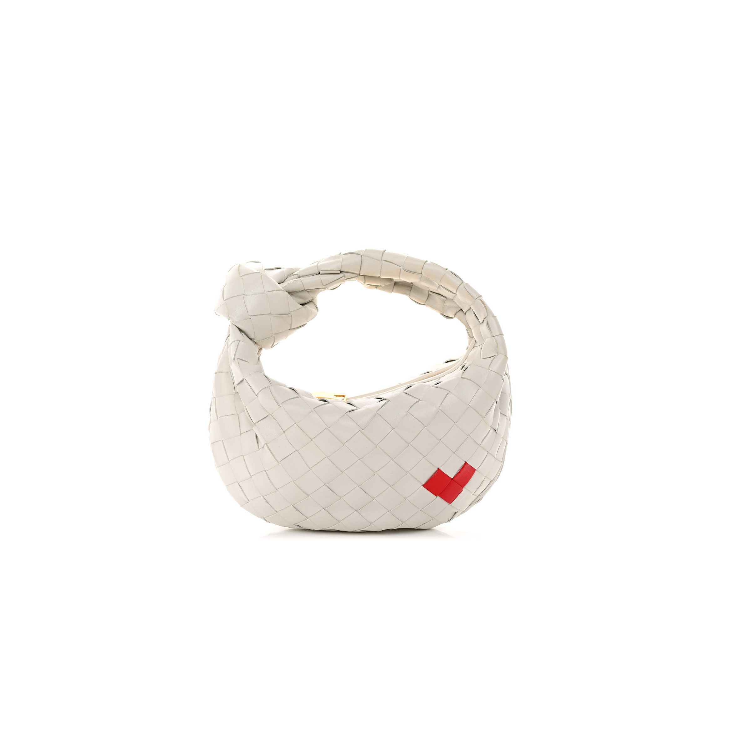 BOTTEGA VENETA NAPPA INTRECCIATO MINI HEART JODIE WHITE (25*13*8cm) BOTTEGA VENETA NAPPA INTRECCIATO MINI HEART JODIE WHITE (25*13*8cm)