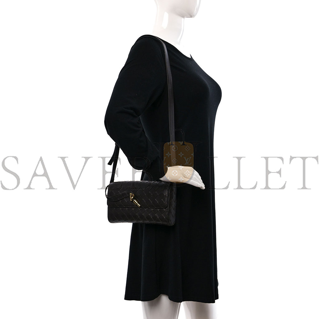 BOTTEGA VENETA NAPPA INTRECCIATO ANDIAMO SHOULDER BAG FONDANT (22*13*5cm) BOTTEGA VENETA NAPPA INTRECCIATO ANDIAMO SHOULDER BAG FONDANT (22*13*5cm)