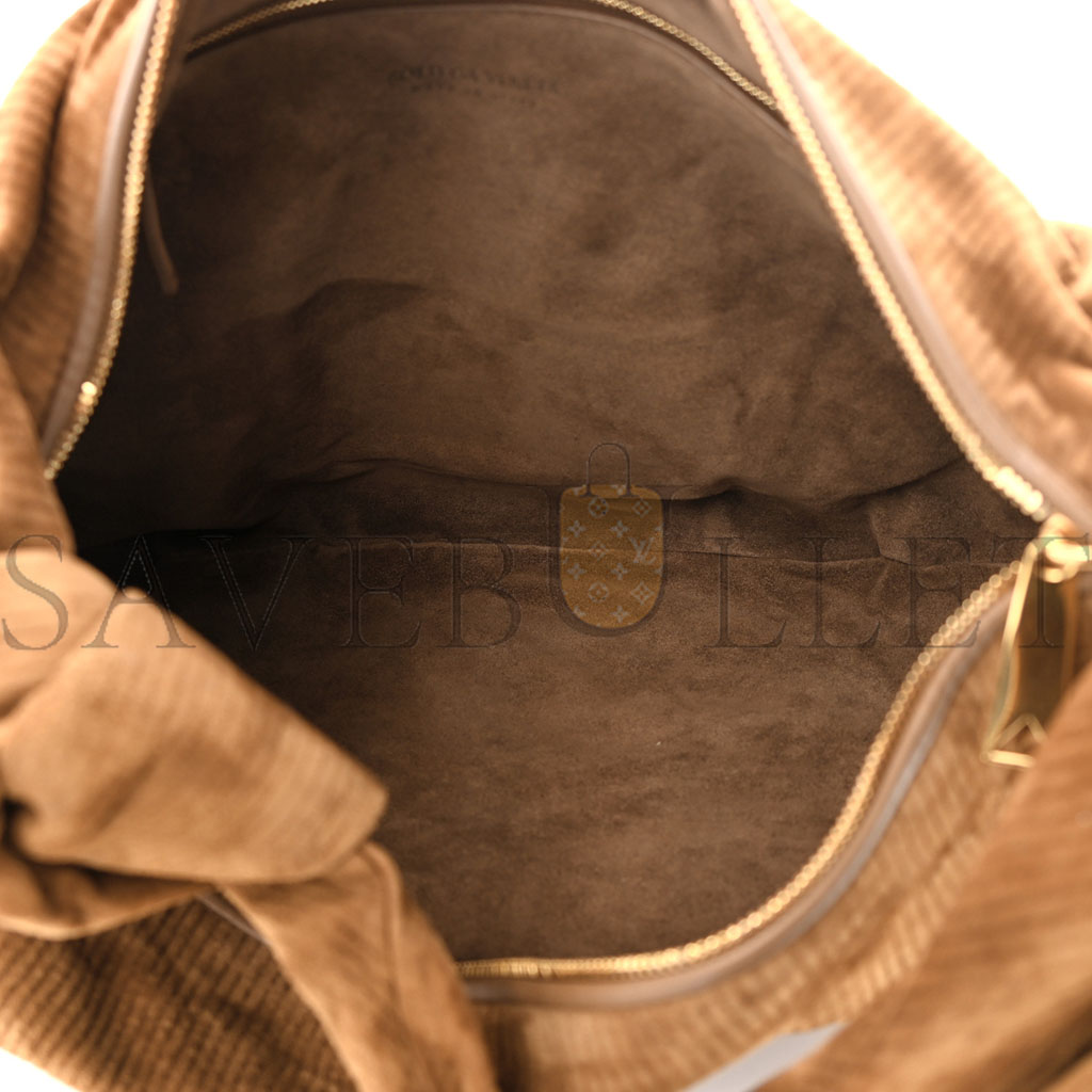 BOTTEGA VENETA SUEDE CORDUROY SMALL JODIE HOBO JACOBEAN (49*30*8cm) BOTTEGA VENETA SUEDE CORDUROY SMALL JODIE HOBO JACOBEAN (49*30*8cm)