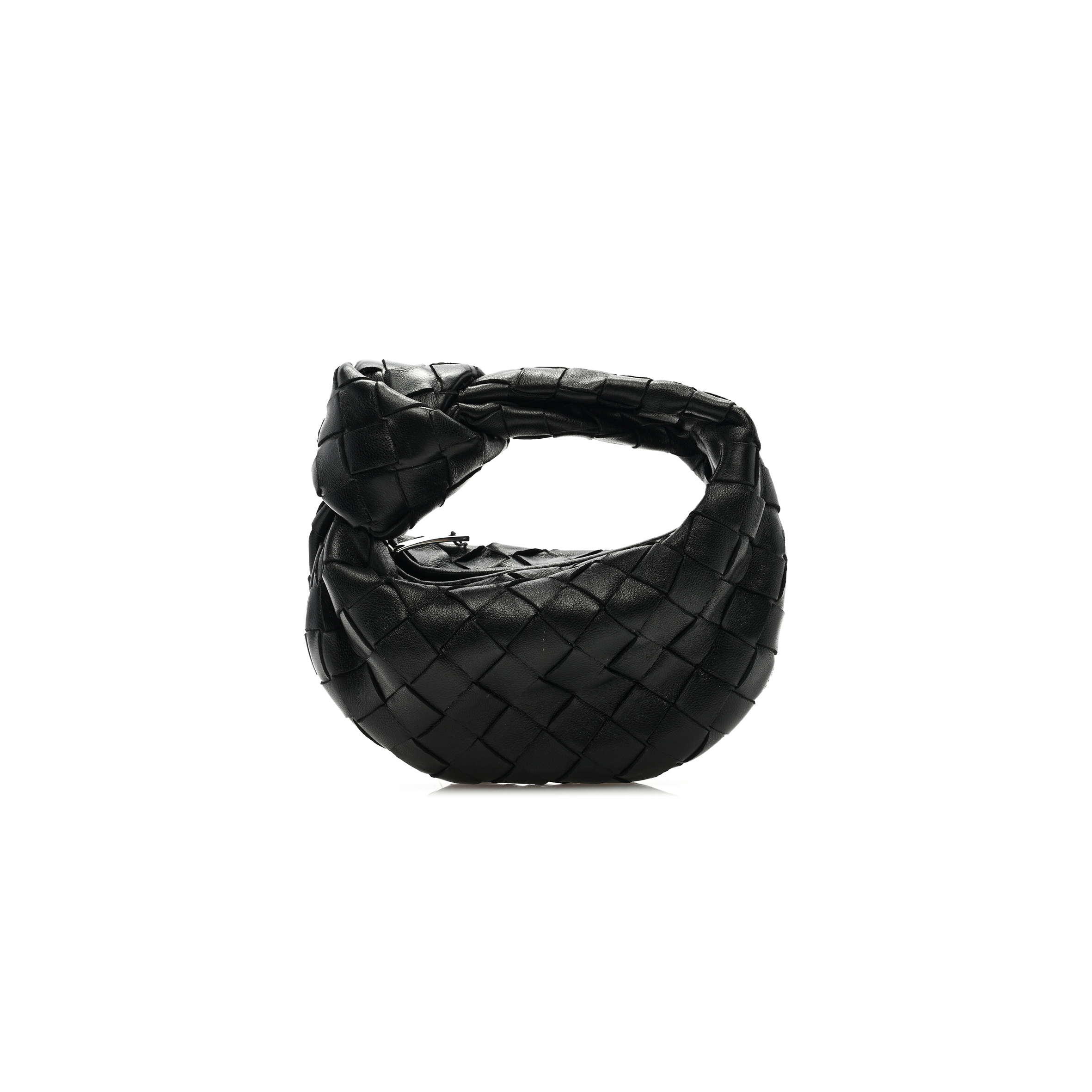 BOTTEGA VENETA NAPPA INTRECCIATO CANDY JODIE BLACK (17*16*5cm) BOTTEGA VENETA NAPPA INTRECCIATO CANDY JODIE BLACK (17*16*5cm)