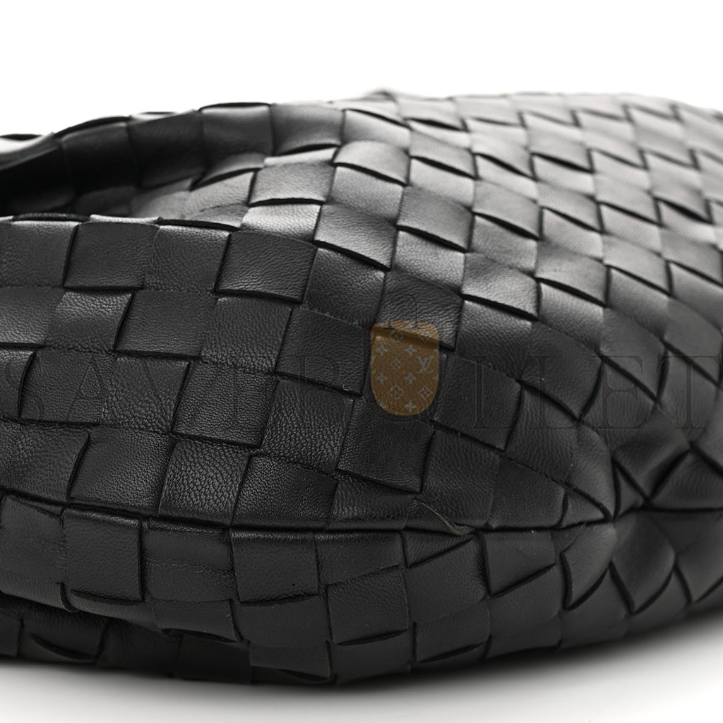 BOTTEGA VENETA NAPPA INTRECCIATO TEEN JODIE HOBO BLACK (36*23*8cm) BOTTEGA VENETA NAPPA INTRECCIATO TEEN JODIE HOBO BLACK (36*23*8cm)