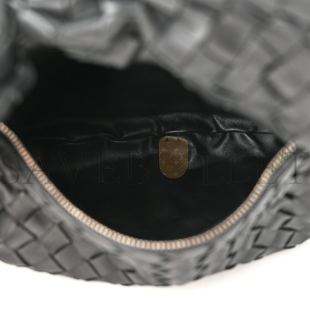 BOTTEGA VENETA NAPPA INTRECCIATO TEEN JODIE HOBO BLACK (36*23*8cm) BOTTEGA VENETA NAPPA INTRECCIATO TEEN JODIE HOBO BLACK (36*23*8cm)