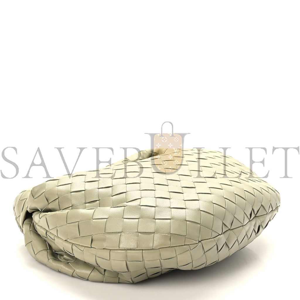 BOTTEGA VENETA NAPPA INTRECCIATO TEEN JODIE HOBO TRAVERTINE (37*21*8cm) BOTTEGA VENETA NAPPA INTRECCIATO TEEN JODIE HOBO TRAVERTINE (37*21*8cm)