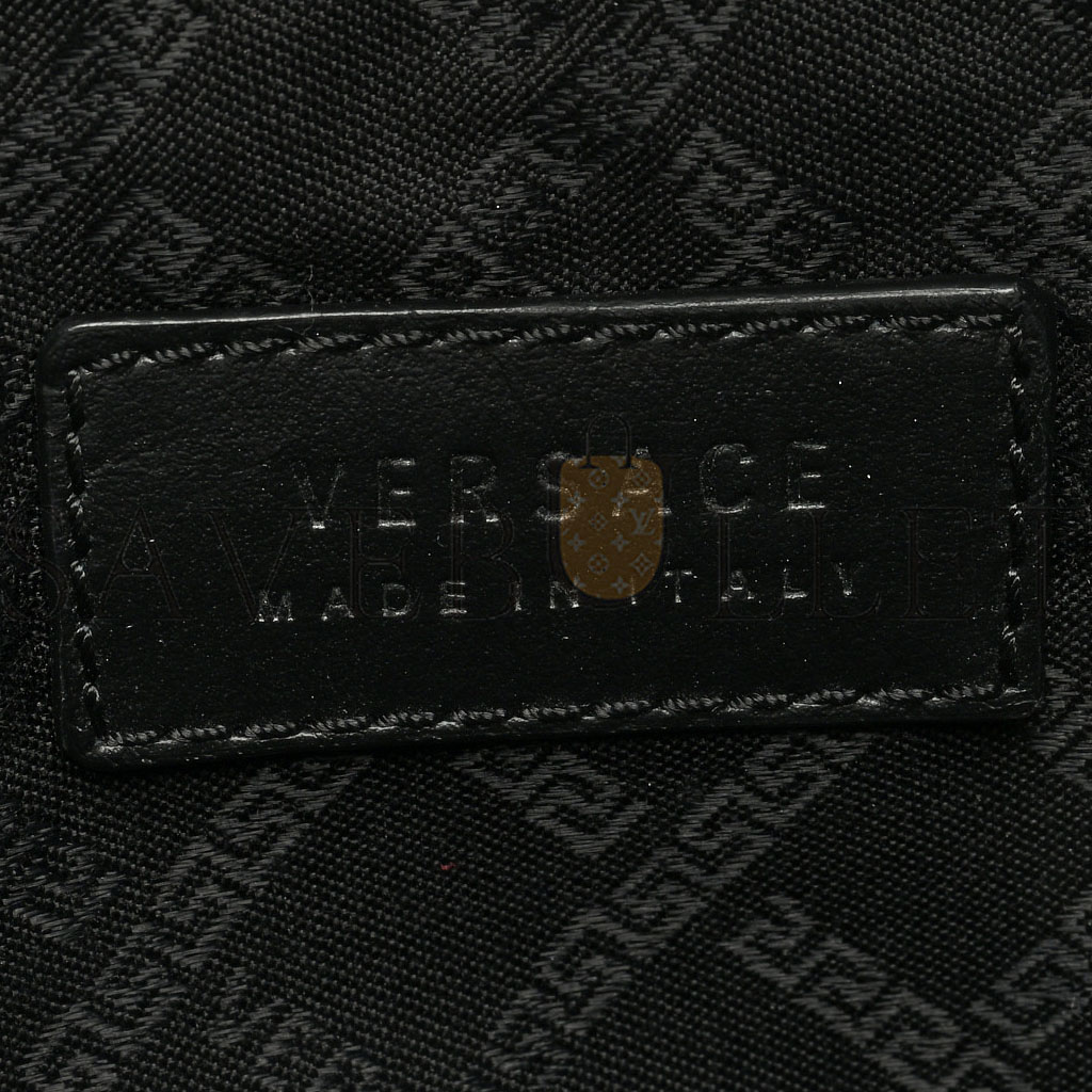 VERSACE NYLON PALAZZO MEDUSA BELT BAG BLACK (25*15*3cm) VERSACE NYLON PALAZZO MEDUSA BELT BAG BLACK (25*15*3cm)