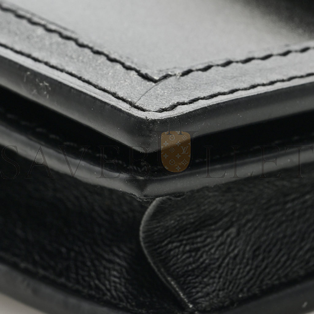 VERSACE CALFSKIN MINI GRECA GODDESS WALLET ON CHAIN BLACK (11*10*3cm) VERSACE CALFSKIN MINI GRECA GODDESS WALLET ON CHAIN BLACK (11*10*3cm)