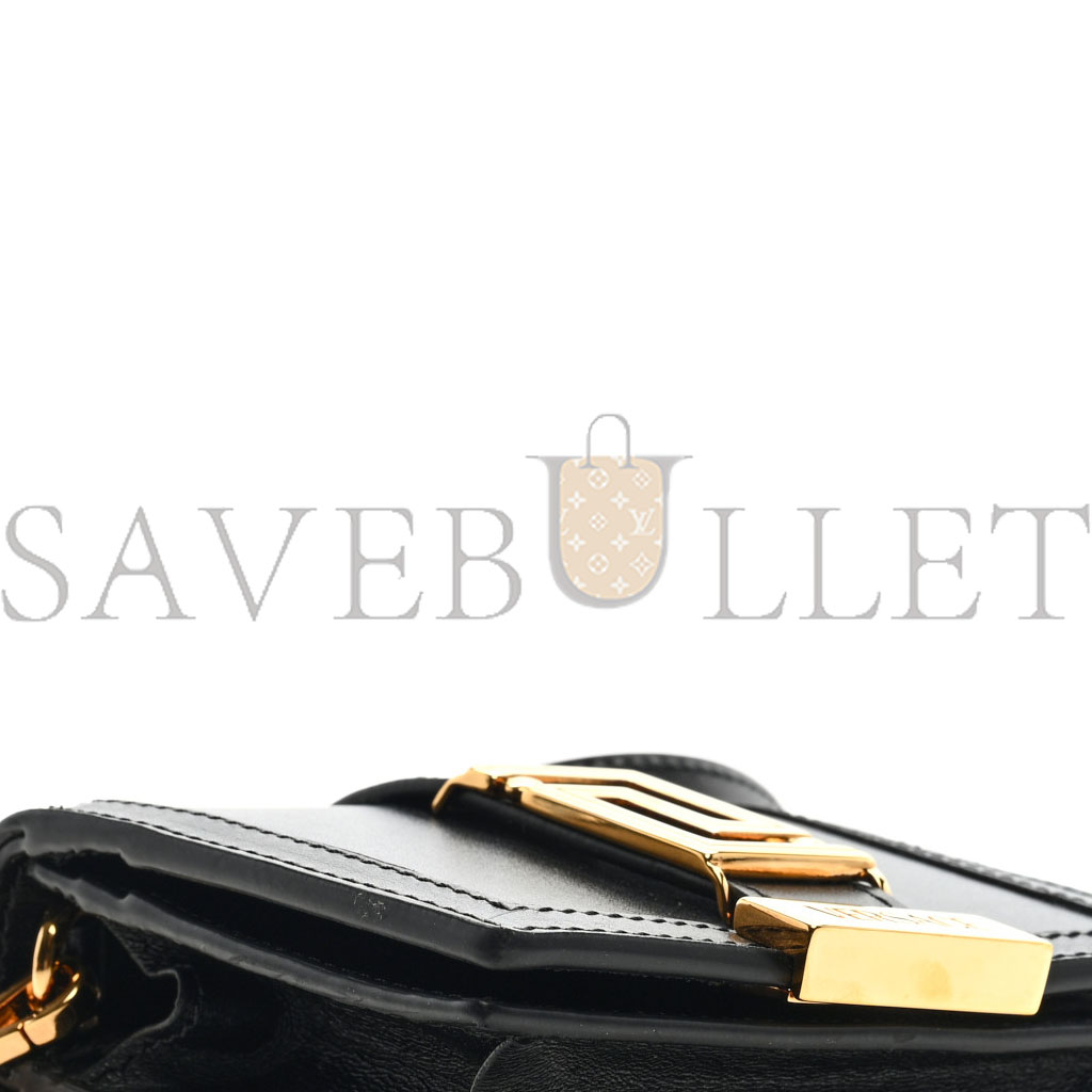 VERSACE CALFSKIN MINI GRECA GODDESS WALLET ON CHAIN BLACK (11*10*3cm) VERSACE CALFSKIN MINI GRECA GODDESS WALLET ON CHAIN BLACK (11*10*3cm)