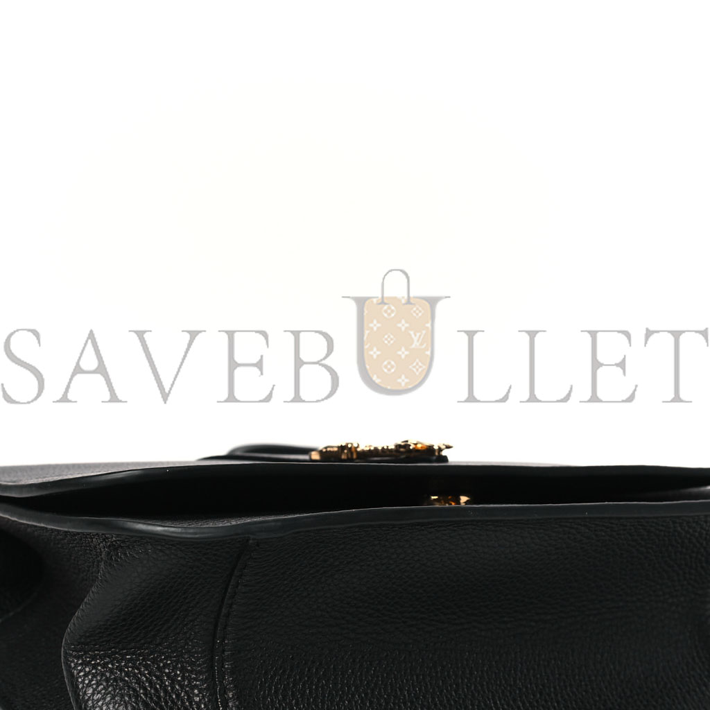 VERSACE GRAINY CALFSKIN VIRTUS CHAIN CROSSBODY BLACK (18*11*4cm) VERSACE GRAINY CALFSKIN VIRTUS CHAIN CROSSBODY BLACK (18*11*4cm)