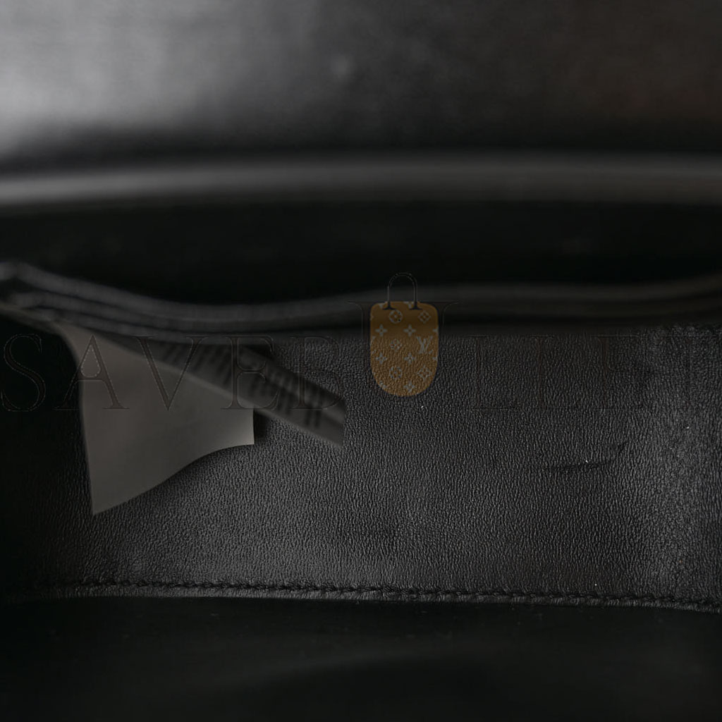VERSACE PATENT MINI LA MEDUSA BAG BLACK (16*15*6cm) VERSACE PATENT MINI LA MEDUSA BAG BLACK (16*15*6cm)