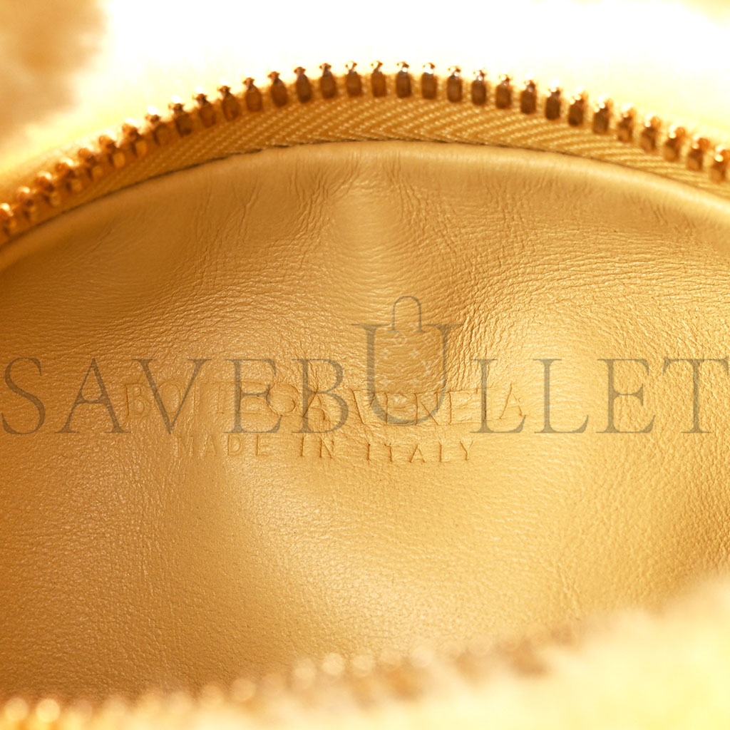 BOTTEGA VENETA SHEARLING LAMBSKIN MINI JODIE TEDDY (27*14*8cm) BOTTEGA VENETA SHEARLING LAMBSKIN MINI JODIE TEDDY (27*14*8cm)