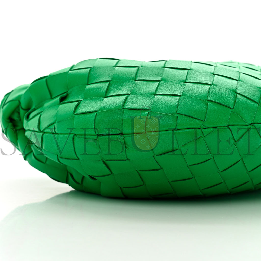 BOTTEGA VENETA NAPPA INTRECCIATO MINI JODIE GRASS (25*15*3cm) BOTTEGA VENETA NAPPA INTRECCIATO MINI JODIE GRASS (25*15*3cm)