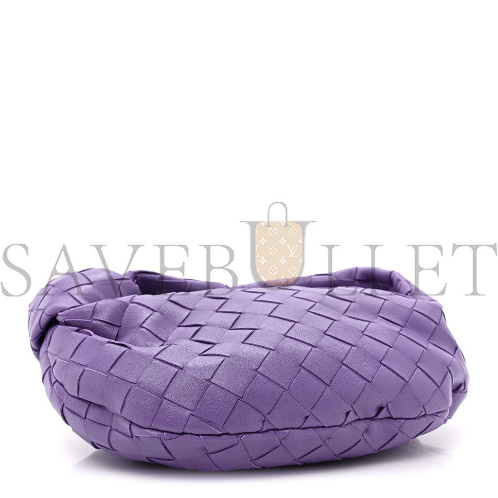 BOTTEGA VENETA NAPPA INTRECCIATO MINI JODIE PURPLE (25*15*3cm) BOTTEGA VENETA NAPPA INTRECCIATO MINI JODIE PURPLE (25*15*3cm)