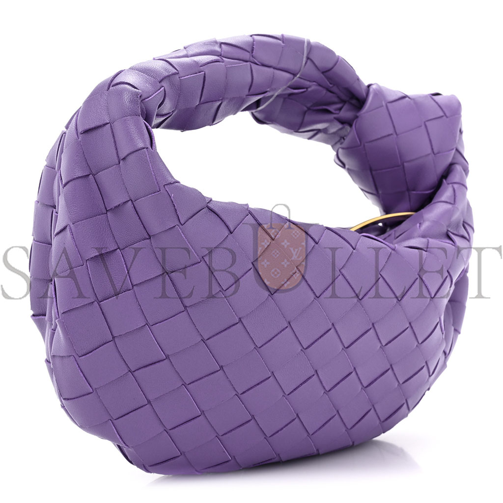 BOTTEGA VENETA NAPPA INTRECCIATO MINI JODIE PURPLE (25*15*3cm) BOTTEGA VENETA NAPPA INTRECCIATO MINI JODIE PURPLE (25*15*3cm)