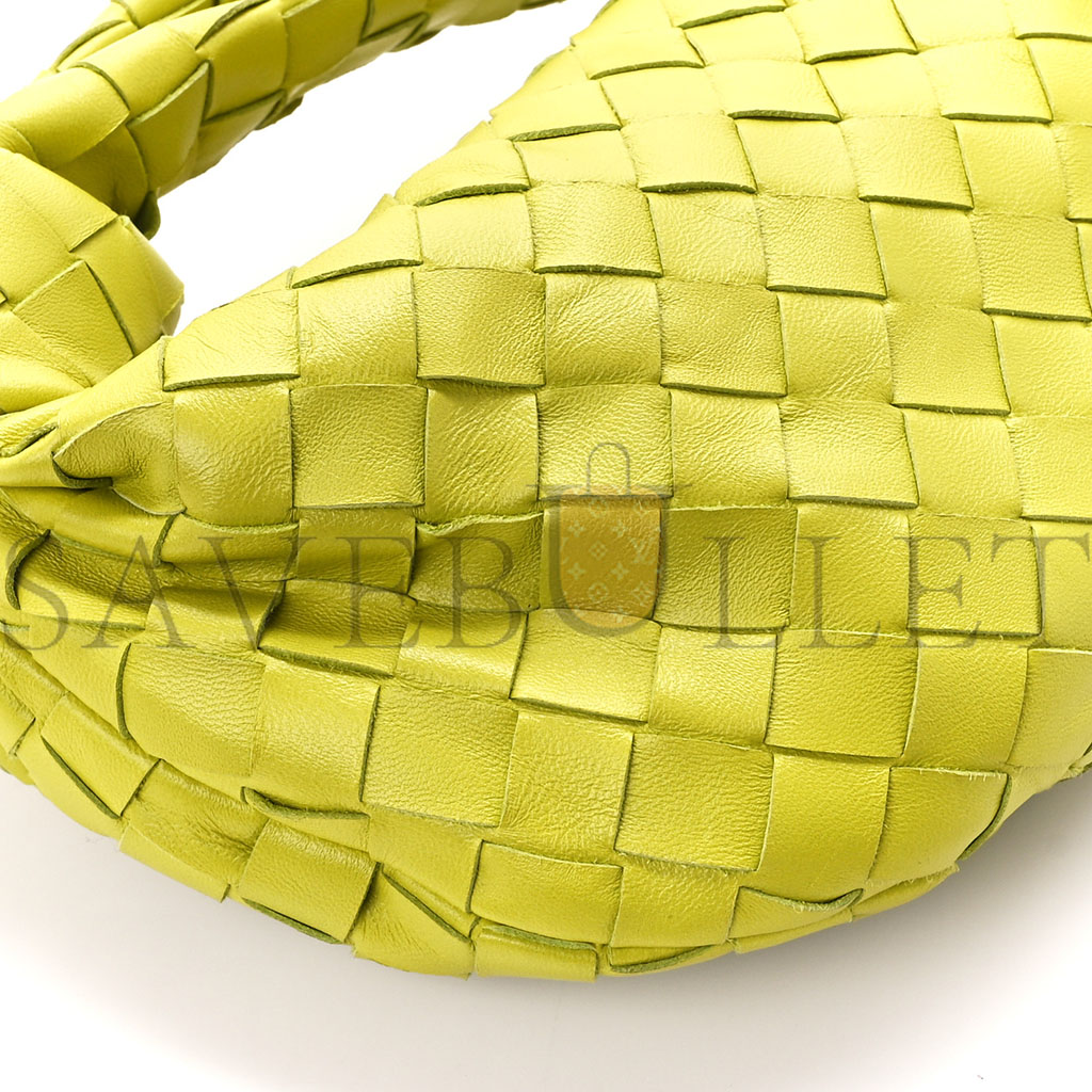 BOTTEGA VENETA NAPPA INTRECCIATO MINI JODIE KIWI (27*13*6cm) BOTTEGA VENETA NAPPA INTRECCIATO MINI JODIE KIWI (27*13*6cm)