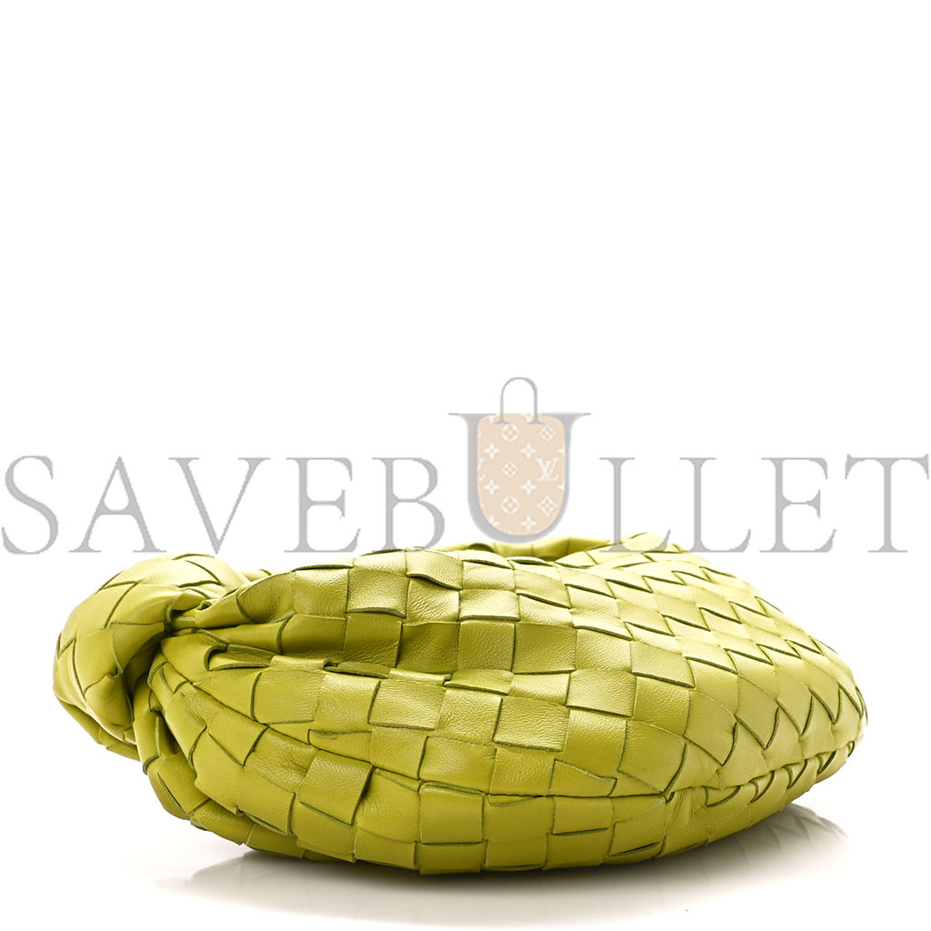 BOTTEGA VENETA NAPPA INTRECCIATO MINI JODIE KIWI (27*13*6cm) BOTTEGA VENETA NAPPA INTRECCIATO MINI JODIE KIWI (27*13*6cm)
