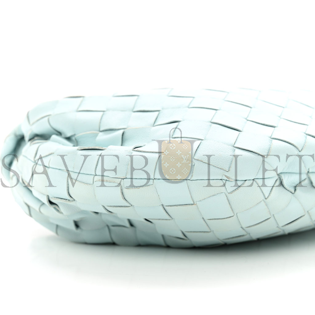 BOTTEGA VENETA NAPPA INTRECCIATO MINI JODIE TEAL WASHED (26*15*6cm) BOTTEGA VENETA NAPPA INTRECCIATO MINI JODIE TEAL WASHED (26*15*6cm)