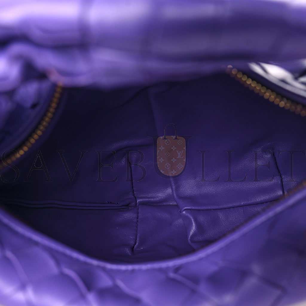 BOTTEGA VENETA NAPPA INTRECCIATO MINI JODIE PURPLE (25*15*8cm) BOTTEGA VENETA NAPPA INTRECCIATO MINI JODIE PURPLE (25*15*8cm)