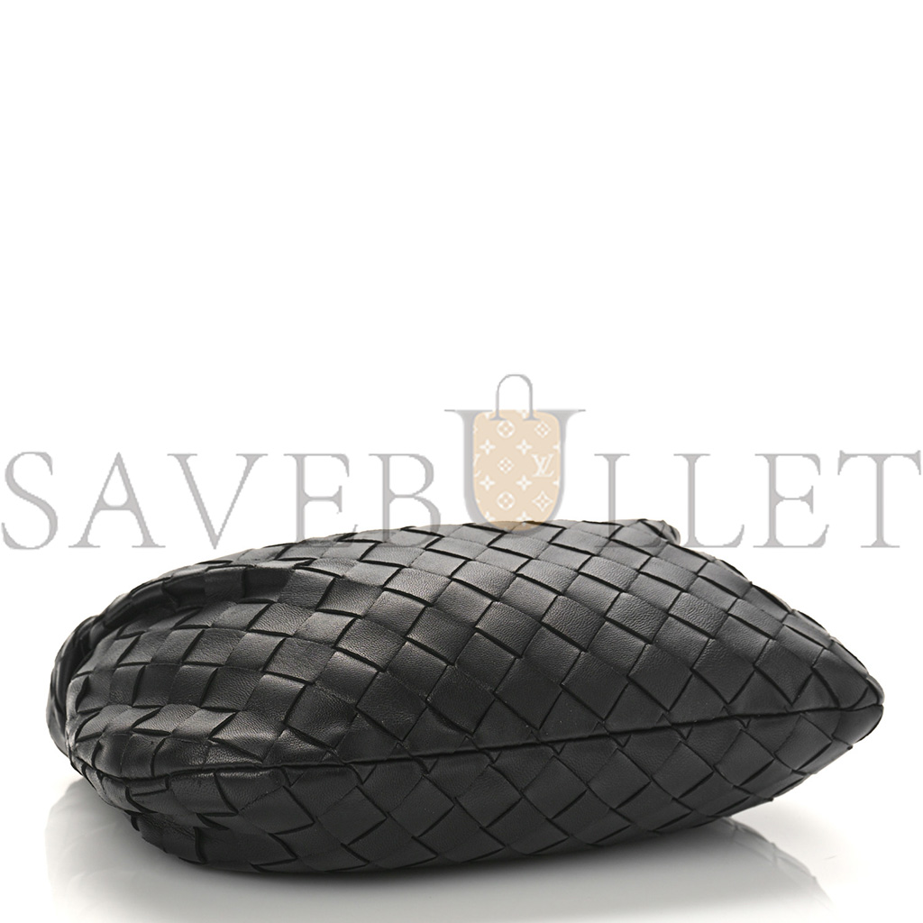 BOTTEGA VENETA NAPPA INTRECCIATO MINI JODIE BLACK (25*13*7cm) BOTTEGA VENETA NAPPA INTRECCIATO MINI JODIE BLACK (25*13*7cm)