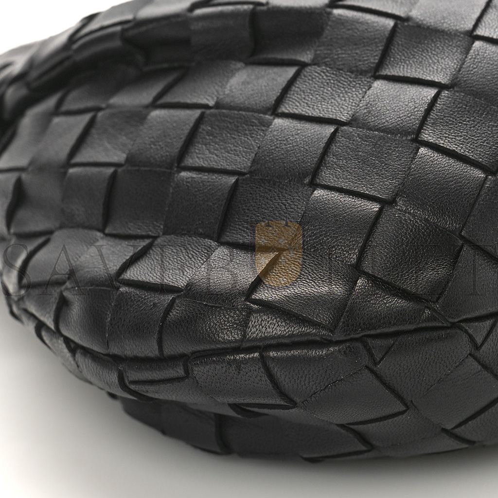 BOTTEGA VENETA NAPPA INTRECCIATO MINI JODIE BLACK (25*13*7cm) BOTTEGA VENETA NAPPA INTRECCIATO MINI JODIE BLACK (25*13*7cm)