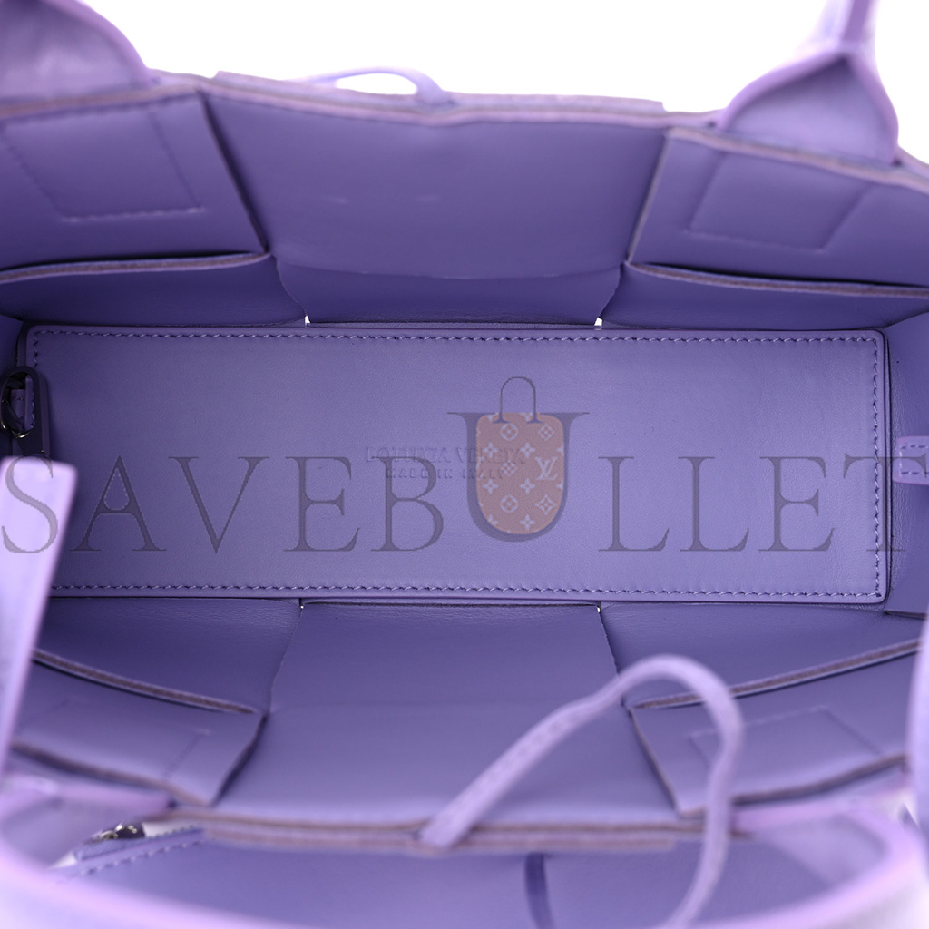 BOTTEGA VENETA NAPPA INTRECCIATO MINI ARCO TOTE WISTERIA (25*17*9cm) BOTTEGA VENETA NAPPA INTRECCIATO MINI ARCO TOTE WISTERIA (25*17*9cm)