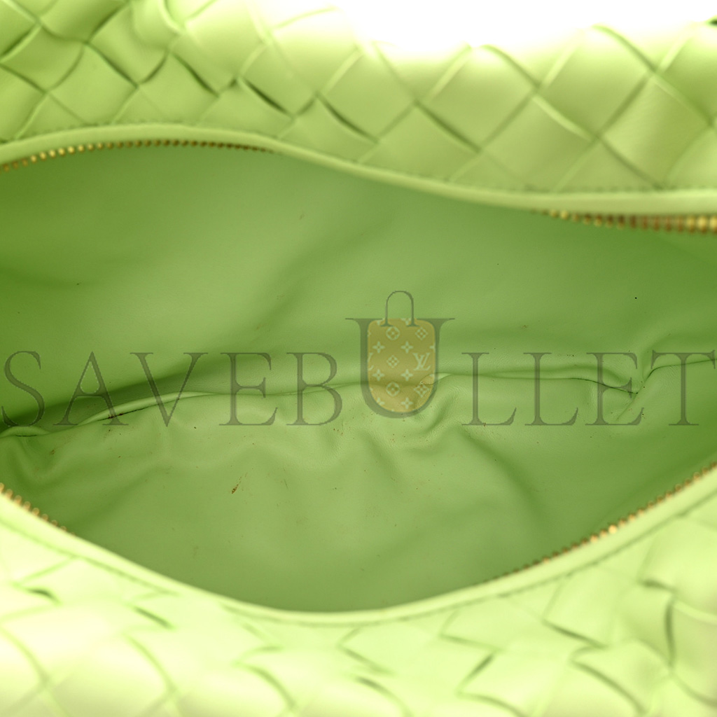 BOTTEGA VENETA NAPPA INTRECCIATO TEEN JODIE HOBO PISTACHIO (34*21*9cm) BOTTEGA VENETA NAPPA INTRECCIATO TEEN JODIE HOBO PISTACHIO (34*21*9cm)